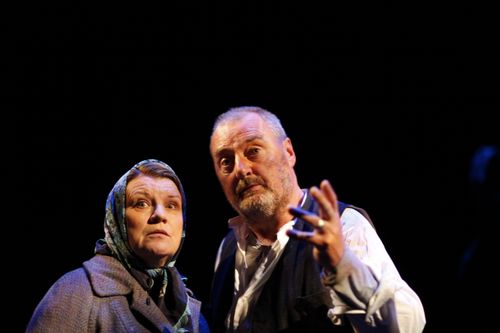 Mary McAvoy and Jon Kenny in The Matckmaker