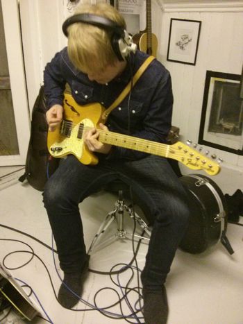 Anders Tjore and the guitar I sold to make it all happen
