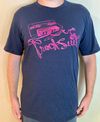 Band T-Shirt (Navy/Hot Pink)