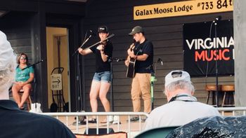 Marina takes first place in the Bluegrass Fiddle division at the 84th Annual Old Fiddlers’ Convention in Galax, VA. Accompanied by Spencer Strickland.

