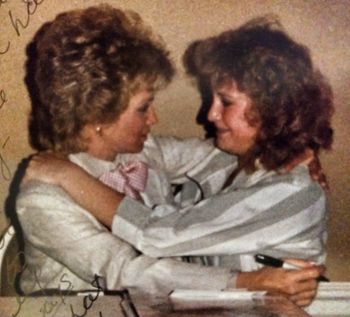 childhood me with my greatest professional influence Barbara Mandrell in Nashville, Tennessee
