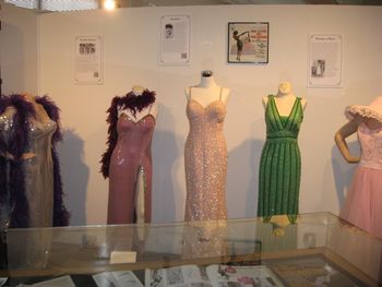 Ann Corio's gowns from This Was burlesque.
