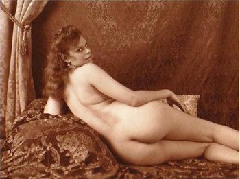 A boudoir photo from Erotic Flashback. Photo: Michael Berkowitz
