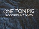 Mens One Ton Pig Logo Shirt