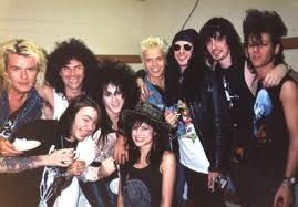 The Cult and Billy Idol Band 1987
