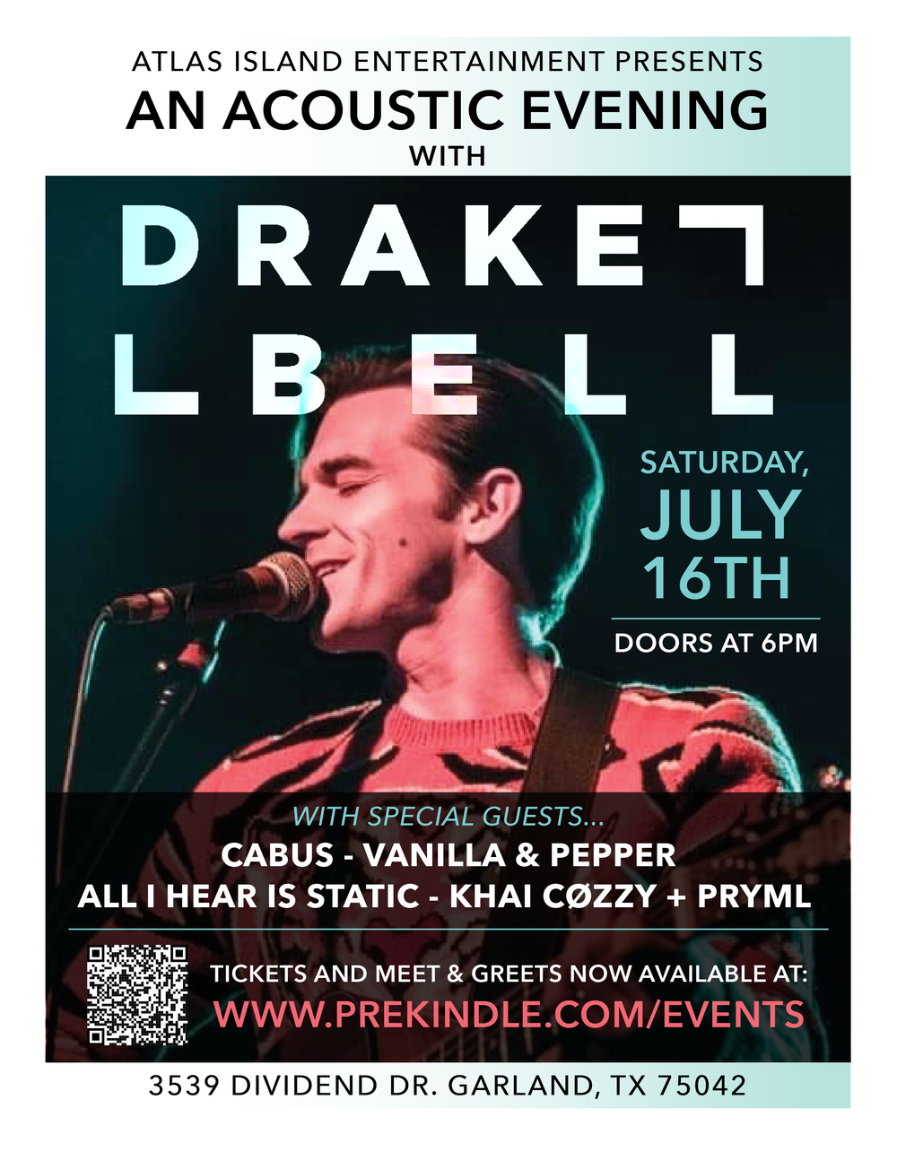 drake bell acoustic show