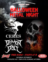 Halloween Metal Night w Ceres & Demon Doll