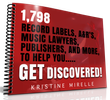 1,798 Record Label A&R's, Record Labels, Managers, Publishers, and Music Lawyers to Help You Get Discovered!