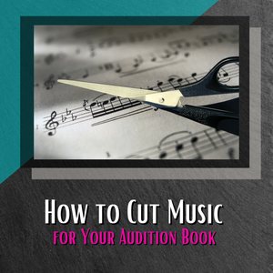 talktype how to cut music audition book the audition book professional performer cutting music free audition cuts cut the music up audition book musical theatre musical theatre audition book college audition prep 16 bar cut audition songs