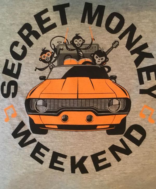 Secret Monkey Weekend T-shirts