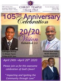 105th Church Anniversary Celebration