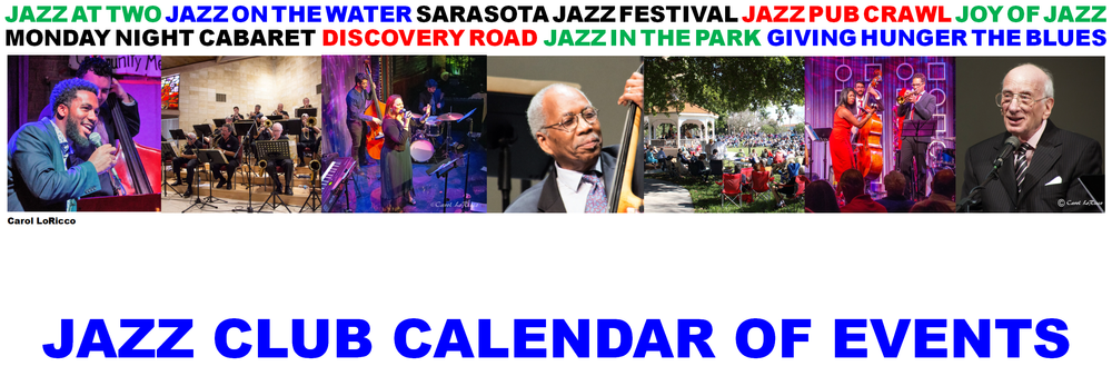 Jazz Club Of Sarasota - Calendar