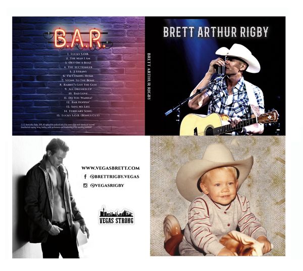 No Pop Country Allowed: Brett Arthur Rigby CD