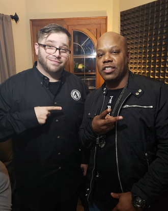 Al recording with Too $hort 