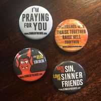 Sinner Friends Button Pack
