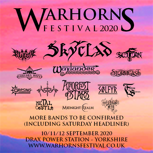 Forlorn Hope Announced for Warhorns Festival 2020