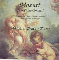 Mozart - Two Piano Concerti: Autographed CD