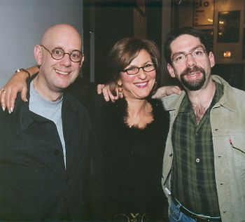 with Janis Siegel and Fred Hersch
