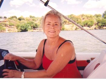 Susan Longley, Driving the boat
