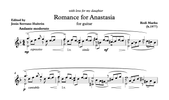 Romance for Anastasia by Redi Marku