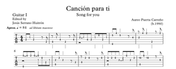 Canción para ti by Aureo Puerta Carreño