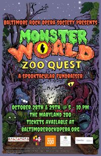 Monster World: Zoo Quest - With Music by The Jonathan Gilmore Project