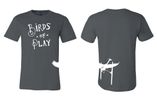 Unisex Skiing Bird Shirt