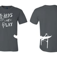 Unisex Skiing Bird Shirt