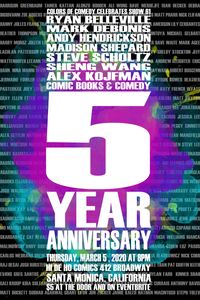 Comic Books and Comedy 61: Our 5 Year Anniversary Show