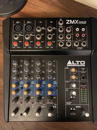 Alto Professional ZMX862 Professional 6-Channel Compact Mixer