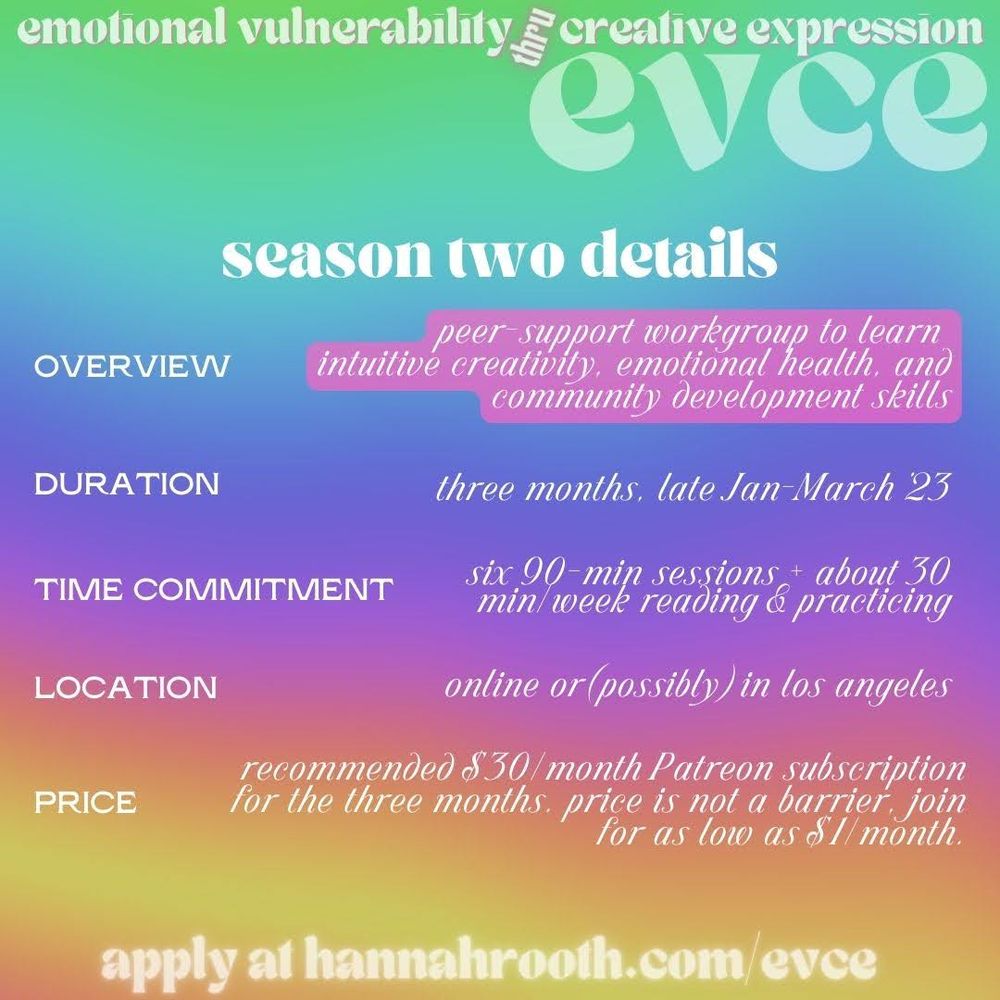 Now taking applications for season two (scroll to the bottom of this page).