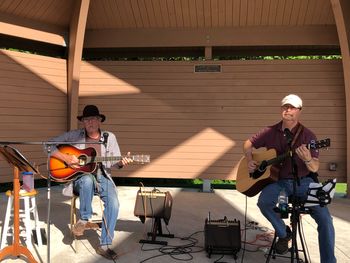 6/22/19  Charlie Saylor and I performing at Ottawa Metropark Amphitheater in Lima, OH
