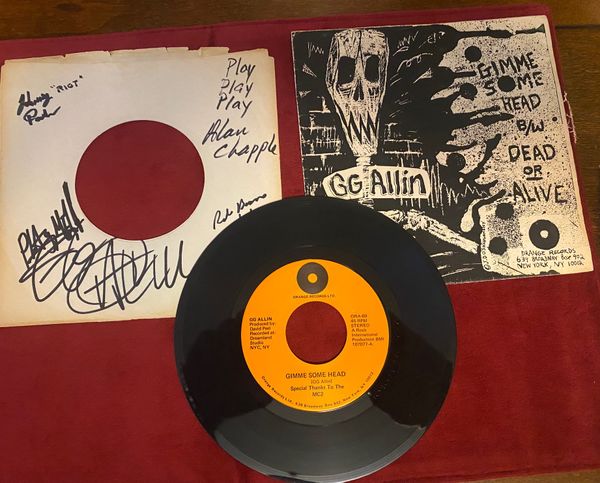 SIGNED Gimme Some Head - Radio Promo Copy