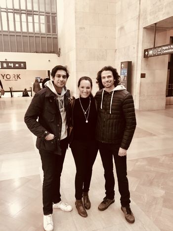 Ran into the Y&R Boys at Union Station in Toronto!
