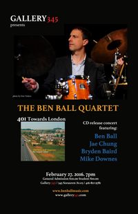 BEN BALL QUARTET CD release concert