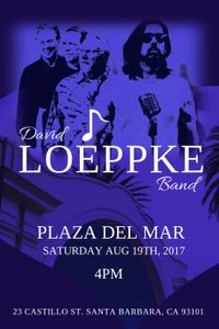 David Loeppke Band @ Plaza Del Mar Band Shell (aka Pershing Park)