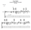 "Free Fallin" solo guitar arrangement