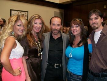 Leah with Lee Greenwood and friends
