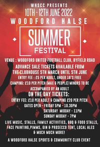 Woodford Halse Sports and Community Club Summer Music Festival