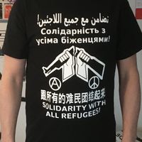 Solidarity With All Refugees T-Shirt -Unisexe