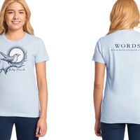 Words Bird T-shirt (feminine Cut) 