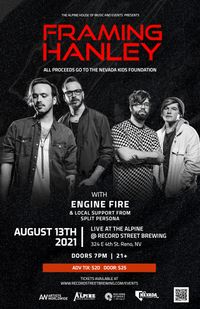 Engine Fire with Framing Hanley and Split Persona