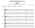 Guitar Tab - Battlefield [Single Cut]
