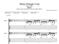 Tab Gitar - Shine [Single Cut]