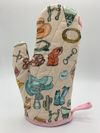 Pastel Cowgirl Quilted Oven Mitt 
