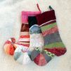 Patchwork Elf Stocking - Made To Order 