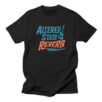 Altered State of Reverb T-Shirt Vintage Surf / Color Logo