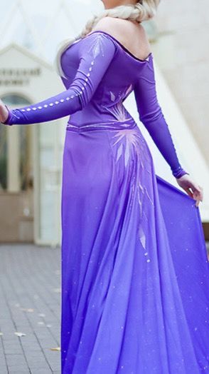 Snow Queen - Purple dress.  Invite her to your party today with our booking form above.
