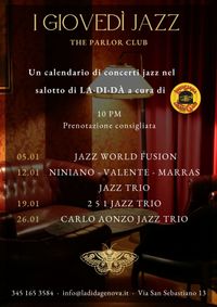 Carlo Aonzo Trio in Concert