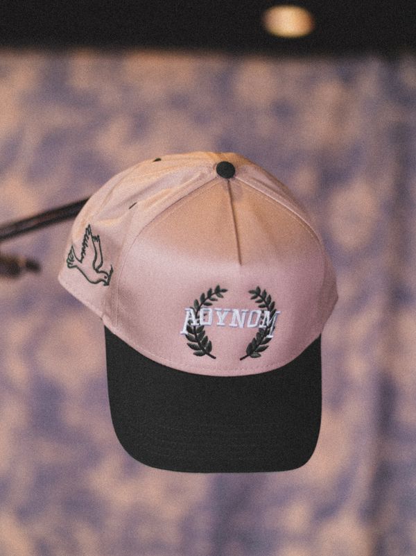 Stitched Olive Branch Snapback - Green Bill (Limited Edition)
